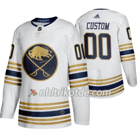 Buffalo Sabres Trikot Custom 50th Anniversary Adidas 2019-2020 Weiß Authentic - Herren